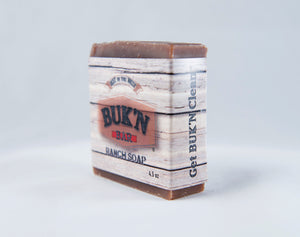 Badlands Soap Bar Side Label