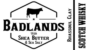 Badlands Soap Name Label