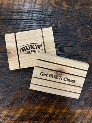 Buk'n Bar Branded Soap Deck